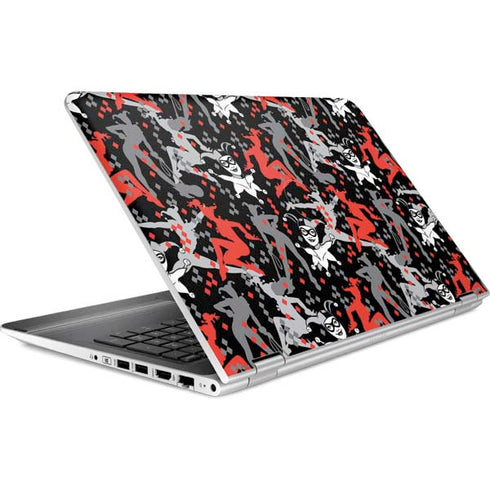 DC Comics Harley Quinn All Over Print HP Pavilion Skin