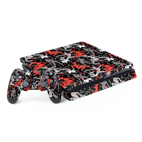 DC Comics Harley Quinn All Over Print PS4 Slim Bundle Skin