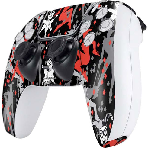 DC Comics Harley Quinn All Over Print PS5 Controller Skin