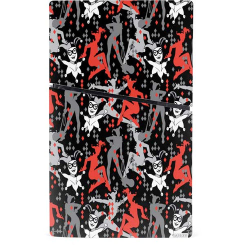 DC Comics Harley Quinn All Over Print PS5 Slim Digital Edition Console Skin