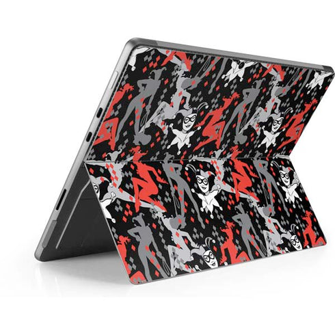 DC Comics Harley Quinn All Over Print Surface Pro 9 Skin