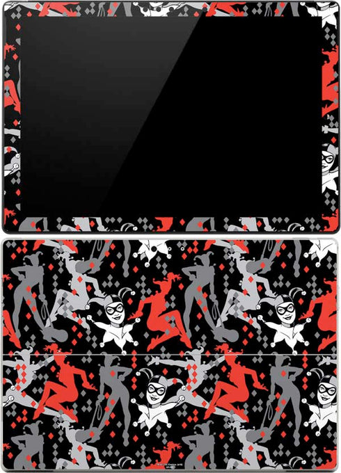 DC Comics Harley Quinn All Over Print Surface Pro (2017) Skin