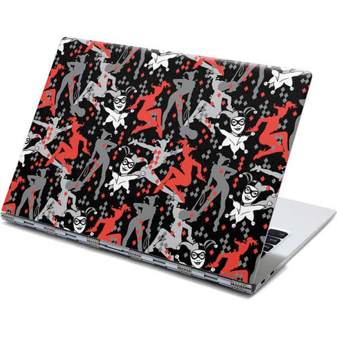 DC Comics Harley Quinn All Over Print Yoga 910 2-in-1 14in Touch-Screen Skin