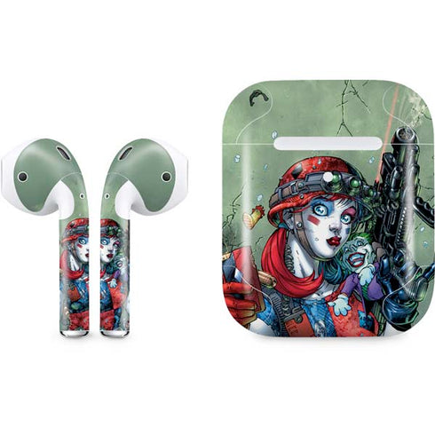 DC Comics Harley Quinn Little Black Book Cover#47 New 52 Art by Jim Lee Apple AirPods 2 Skin