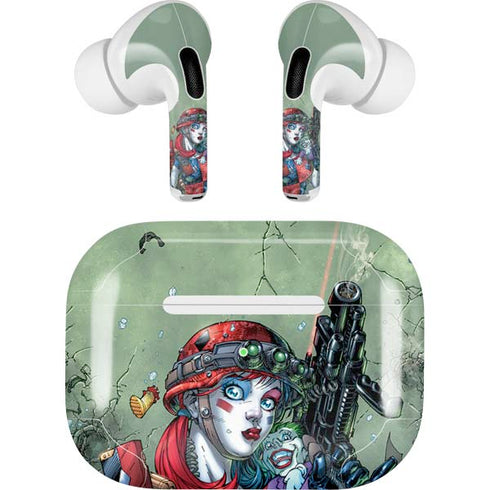 DC Comics Harley Quinn Little Black Book Cover#47 New 52 Art by Jim Lee Apple AirPods Pro Skin