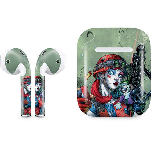 DC Comics Harley Quinn Little Black Book Cover#47 New 52 Art by Jim Lee Apple AirPods Skin