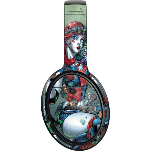 DC Comics Harley Quinn Little Black Book Cover#47 New 52 Art by Jim Lee Bose QuietComfort 35 Headphones Skin