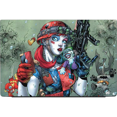 DC Comics Harley Quinn Little Black Book Cover#47 New 52 Art by Jim Lee Dell Vostro Skin