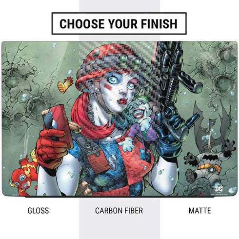 DC Comics Harley Quinn Little Black Book Cover#47 New 52 Art by Jim Lee Dell Vostro Skin