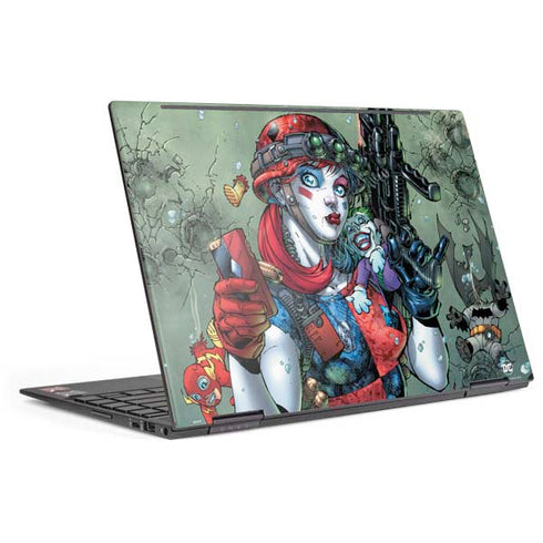 DC Comics Harley Quinn Little Black Book Cover#47 New 52 Art by Jim Lee HP Envy Skin