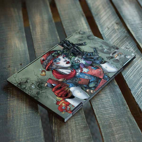 DC Comics Harley Quinn Little Black Book Cover#47 New 52 Art by Jim Lee HP Envy Skin