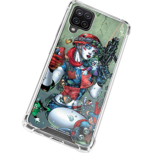 DC Comics Harley Quinn Little Black Book Cover#47 New 52 Art by Jim Lee Galaxy A12 Clear Case