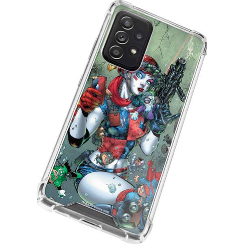 DC Comics Harley Quinn Little Black Book Cover#47 New 52 Art by Jim Lee Galaxy A52 5G Clear Case