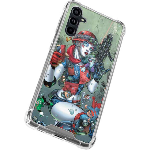 DC Comics Harley Quinn Little Black Book Cover#47 New 52 Art by Jim Lee Galaxy A54 5G Clear Case
