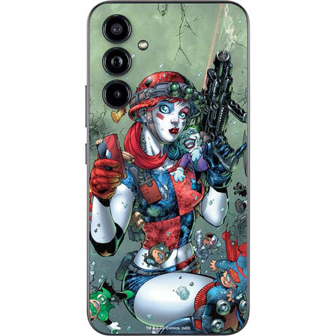 DC Comics Harley Quinn Little Black Book Cover#47 New 52 Art by Jim Lee Galaxy A54 5G Skin