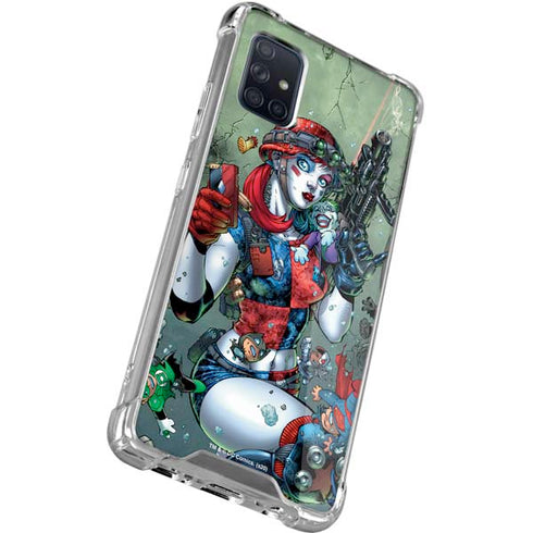 DC Comics Harley Quinn Little Black Book Cover#47 New 52 Art by Jim Lee Galaxy A71 5G Clear Case