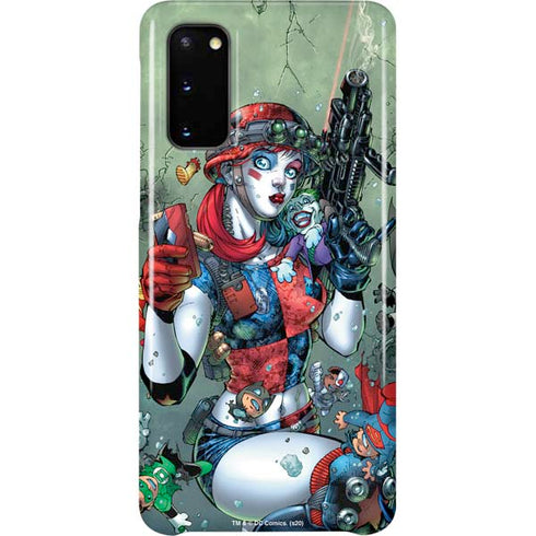 DC Comics Harley Quinn Little Black Book Cover#47 New 52 Art by Jim Lee Galaxy S20 Lite Case