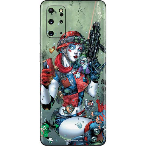 DC Comics Harley Quinn Little Black Book Cover#47 New 52 Art by Jim Lee Galaxy S20 Plus Skin