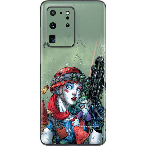 DC Comics Harley Quinn Little Black Book Cover#47 New 52 Art by Jim Lee Galaxy S20 Ultra 5G Skin