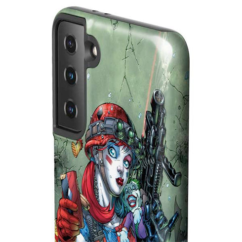 DC Comics Harley Quinn Little Black Book Cover#47 New 52 Art by Jim Lee Galaxy S21 Plus 5G Pro Case