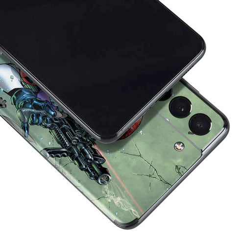 DC Comics Harley Quinn Little Black Book Cover#47 New 52 Art by Jim Lee Galaxy S21 Plus 5G Skin