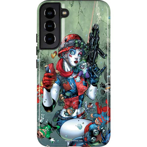 DC Comics Harley Quinn Little Black Book Cover#47 New 52 Art by Jim Lee Galaxy S22 Plus Pro Case