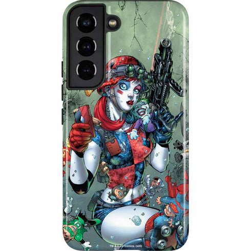 DC Comics Harley Quinn Little Black Book Cover#47 New 52 Art by Jim Lee Galaxy S22 Pro Case