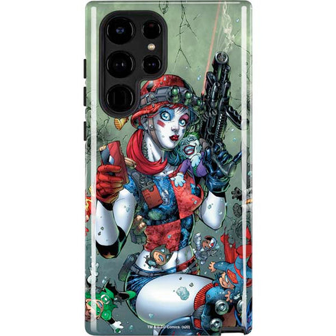 DC Comics Harley Quinn Little Black Book Cover#47 New 52 Art by Jim Lee Galaxy S22 Ultra Pro Case