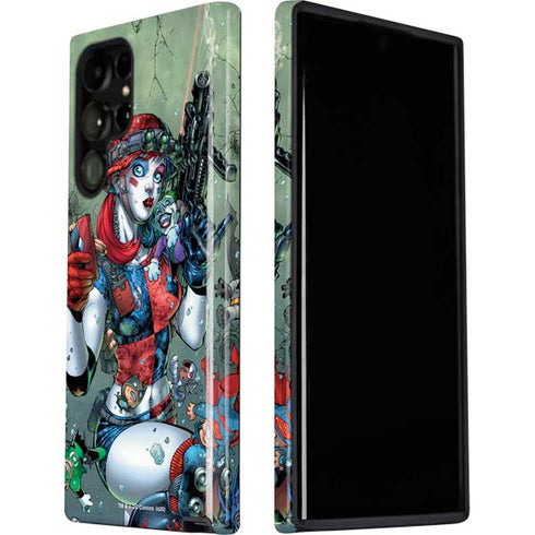 DC Comics Harley Quinn Little Black Book Cover#47 New 52 Art by Jim Lee Galaxy S22 Ultra Pro Case