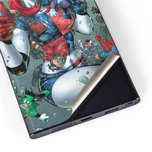 DC Comics Harley Quinn Little Black Book Cover#47 New 52 Art by Jim Lee Galaxy S22 Ultra Skin