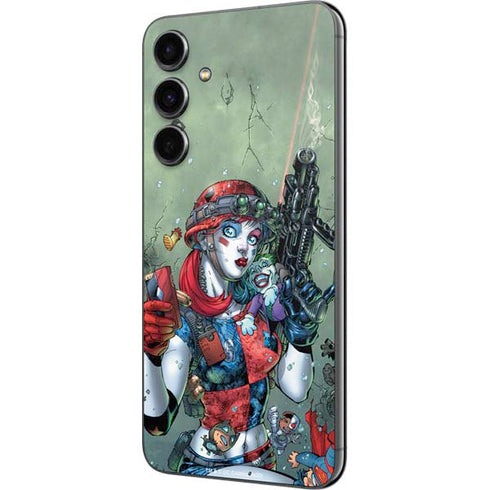 DC Comics Harley Quinn Little Black Book Cover#47 New 52 Art by Jim Lee Galaxy S23 FE Skin