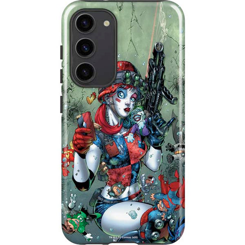 DC Comics Harley Quinn Little Black Book Cover#47 New 52 Art by Jim Lee Galaxy S23 Plus Pro Case