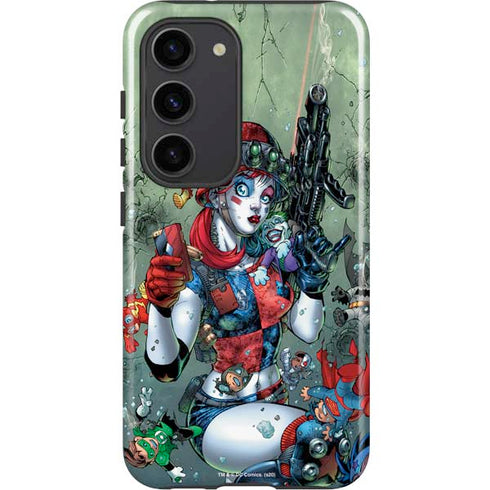 DC Comics Harley Quinn Little Black Book Cover#47 New 52 Art by Jim Lee Galaxy S23 Pro Case