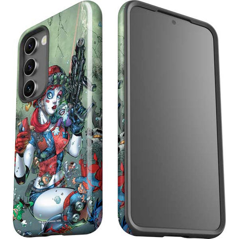 DC Comics Harley Quinn Little Black Book Cover#47 New 52 Art by Jim Lee Galaxy S23 Pro Case