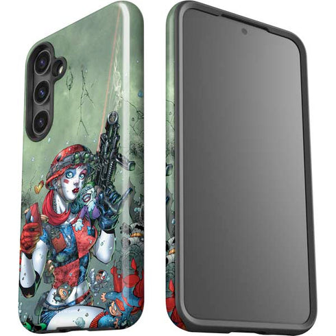 DC Comics Harley Quinn Little Black Book Cover#47 New 52 Art by Jim Lee Galaxy S24 Impact Case