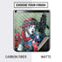 DC Comics Harley Quinn Little Black Book Cover#47 New 52 Art by Jim Lee Galaxy Z Flip Skin