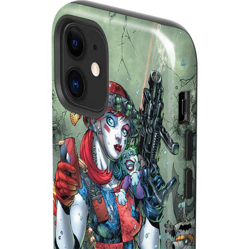 DC Comics Harley Quinn Little Black Book Cover#47 New 52 Art by Jim Lee iPhone 12 Impact Case