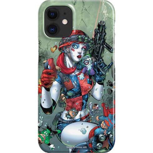 DC Comics Harley Quinn Little Black Book Cover#47 New 52 Art by Jim Lee iPhone 12 Mini Lite Case