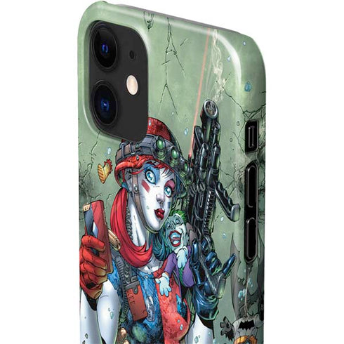 DC Comics Harley Quinn Little Black Book Cover#47 New 52 Art by Jim Lee iPhone 12 Mini Lite Case