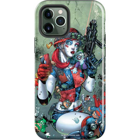 DC Comics Harley Quinn Little Black Book Cover#47 New 52 Art by Jim Lee iPhone 12 Pro Impact Case