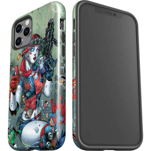 DC Comics Harley Quinn Little Black Book Cover#47 New 52 Art by Jim Lee iPhone 12 Pro Impact Case
