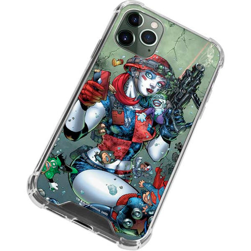 DC Comics Harley Quinn Little Black Book Cover#47 New 52 Art by Jim Lee iPhone 12 Pro Max Clear Case