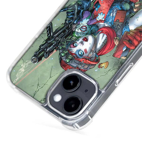 DC Comics Harley Quinn Little Black Book Cover#47 New 52 Art by Jim Lee iPhone 15 Plus MagSafe Case