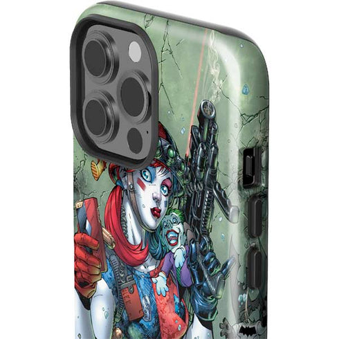 DC Comics Harley Quinn Little Black Book Cover#47 New 52 Art by Jim Lee iPhone 15 Pro Max Impact Case