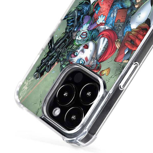 DC Comics Harley Quinn Little Black Book Cover#47 New 52 Art by Jim Lee iPhone 15 Pro Max MagSafe Case