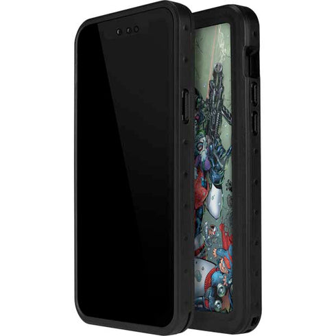 DC Comics Harley Quinn Little Black Book Cover#47 New 52 Art by Jim Lee iPhone 14 Pro Max Waterproof Case