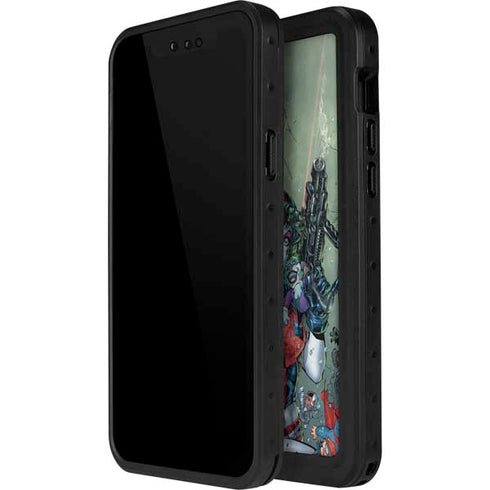 DC Comics Harley Quinn Little Black Book Cover#47 New 52 Art by Jim Lee iPhone 15 Waterproof Case