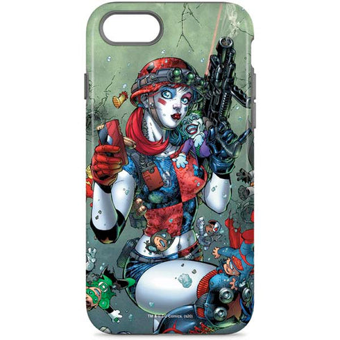 DC Comics Harley Quinn Little Black Book Cover#47 New 52 Art by Jim Lee iPhone 7 Pro Case