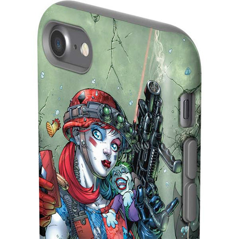 DC Comics Harley Quinn Little Black Book Cover#47 New 52 Art by Jim Lee iPhone SE (2nd & 3rd Gen) Pro Case