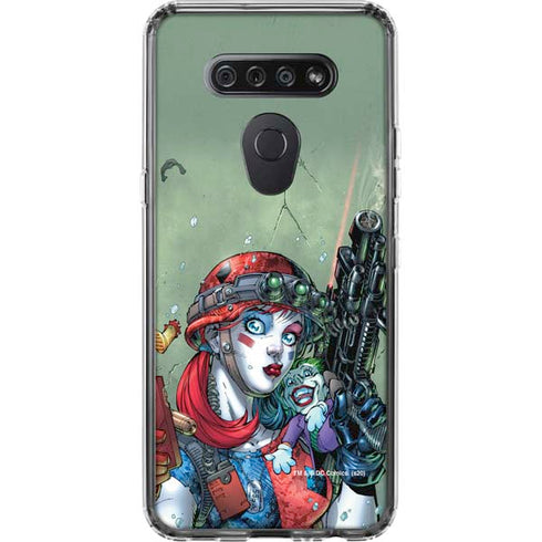 DC Comics Harley Quinn Little Black Book Cover#47 New 52 Art by Jim Lee LG K51/Q51 Clear Case
